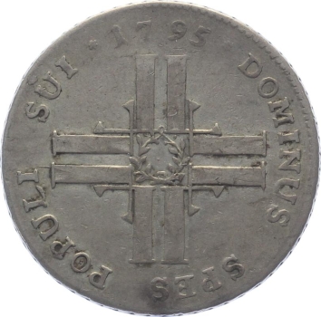 Luzern 20 Batzen 1795 (Halber Neutaler)